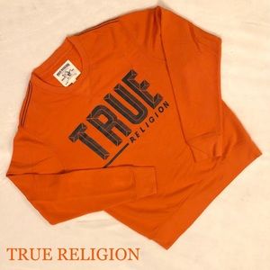 NWT TRUE RELIGION HARD KNOCKS LS SWEATSHIRT